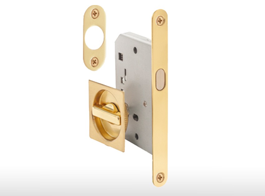 Kit square lock for sliding door – 3863