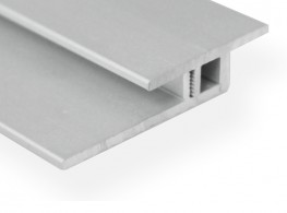 Profil de transition LVT | SPC 25 mm - Série aluminium avec base en aluminium